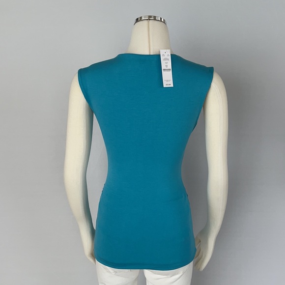 NWT WHBM Bar Hardware Sleeveless Top Size X Small - Picture 13 of 16